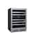 Avallon 24 Inch Wide 45 Bottle Capacity Dual Zone Wine Cooler with Right Swing Door AWC242DZRH - alternate 2